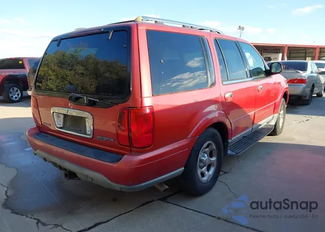 2002 Lincoln Navigator из США, поврежденный, VIN 5LMFU28R72LJ10468